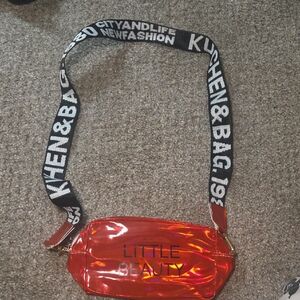 Vibrant Holographic Crossbody Bag